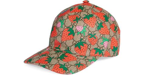 gucci hat strawberry